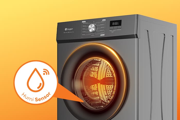 Máy sấy thông hơi Casper 9 kg TD-E9VG1